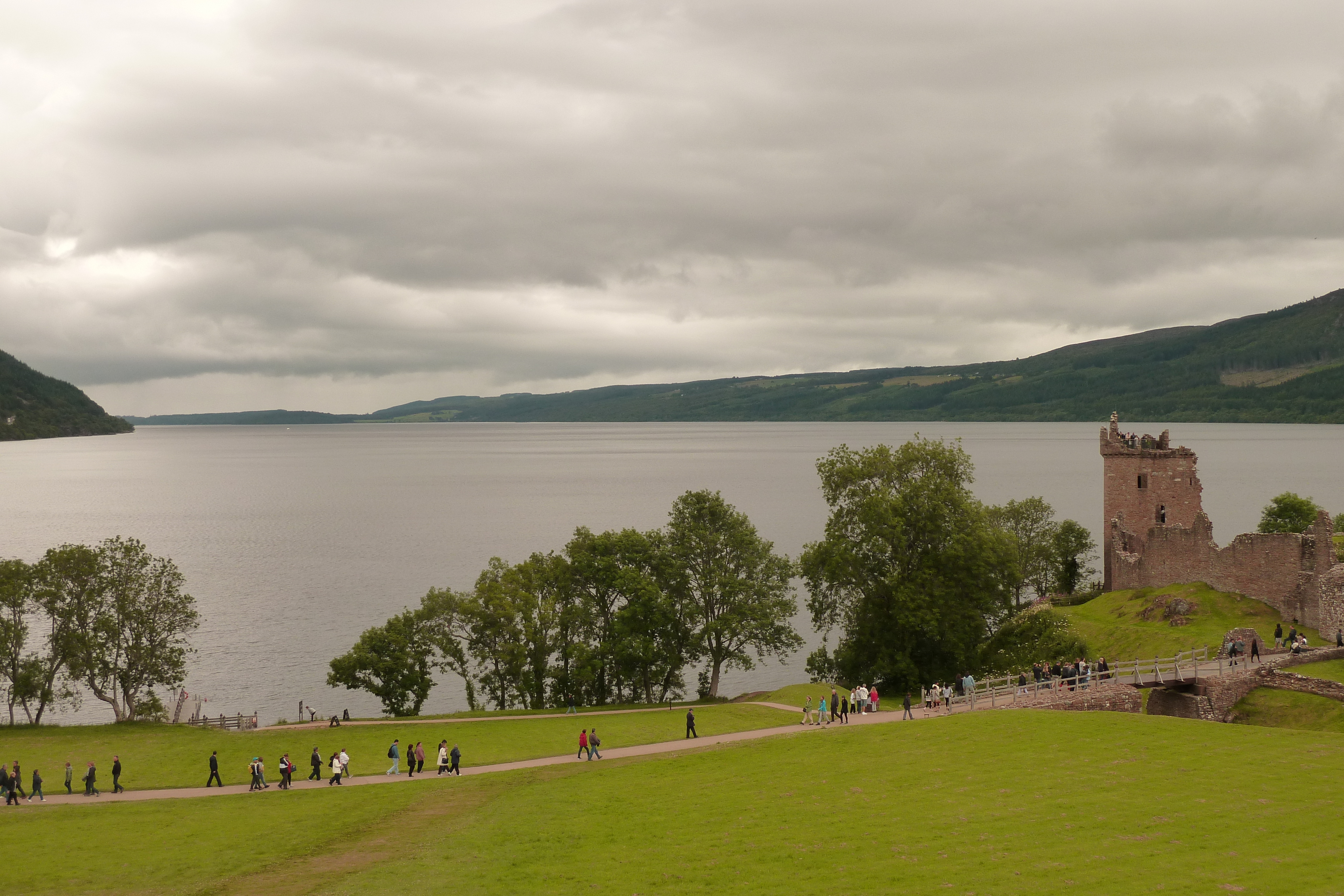 Photo Royaume-Uni Écosse Château de Urquhart(Loch Ness) 2011-07 30
