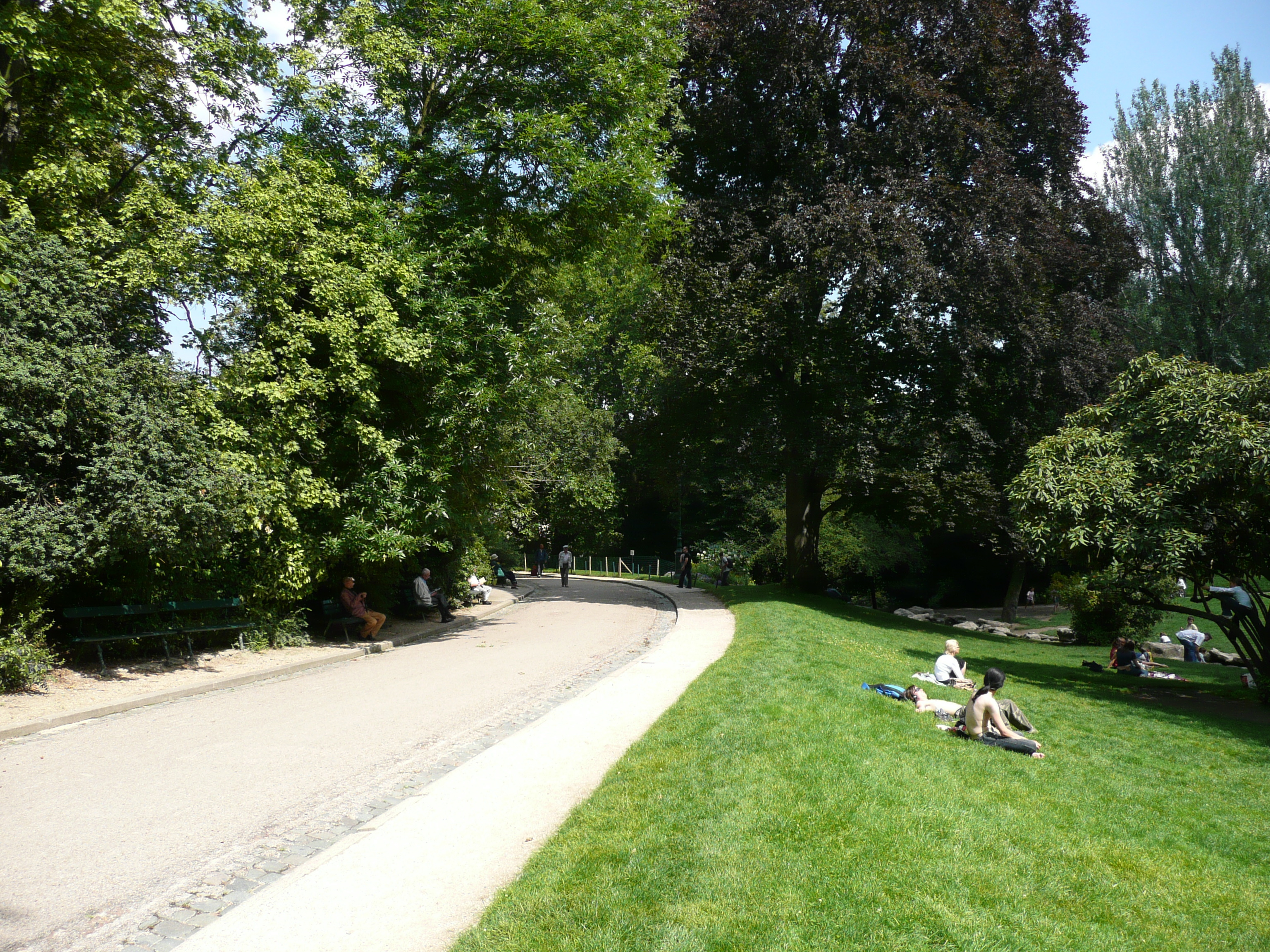 Photo France Paris Parc des Buttes-Chaumont 2007-08 28