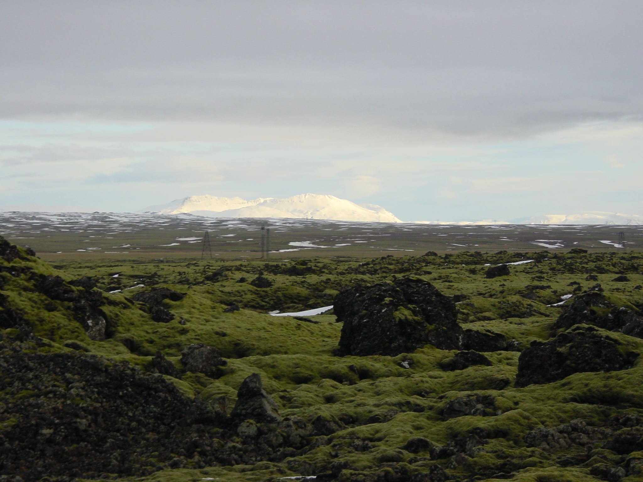 Photo Islande Route 39 vers Reykjavik 2003-03 25