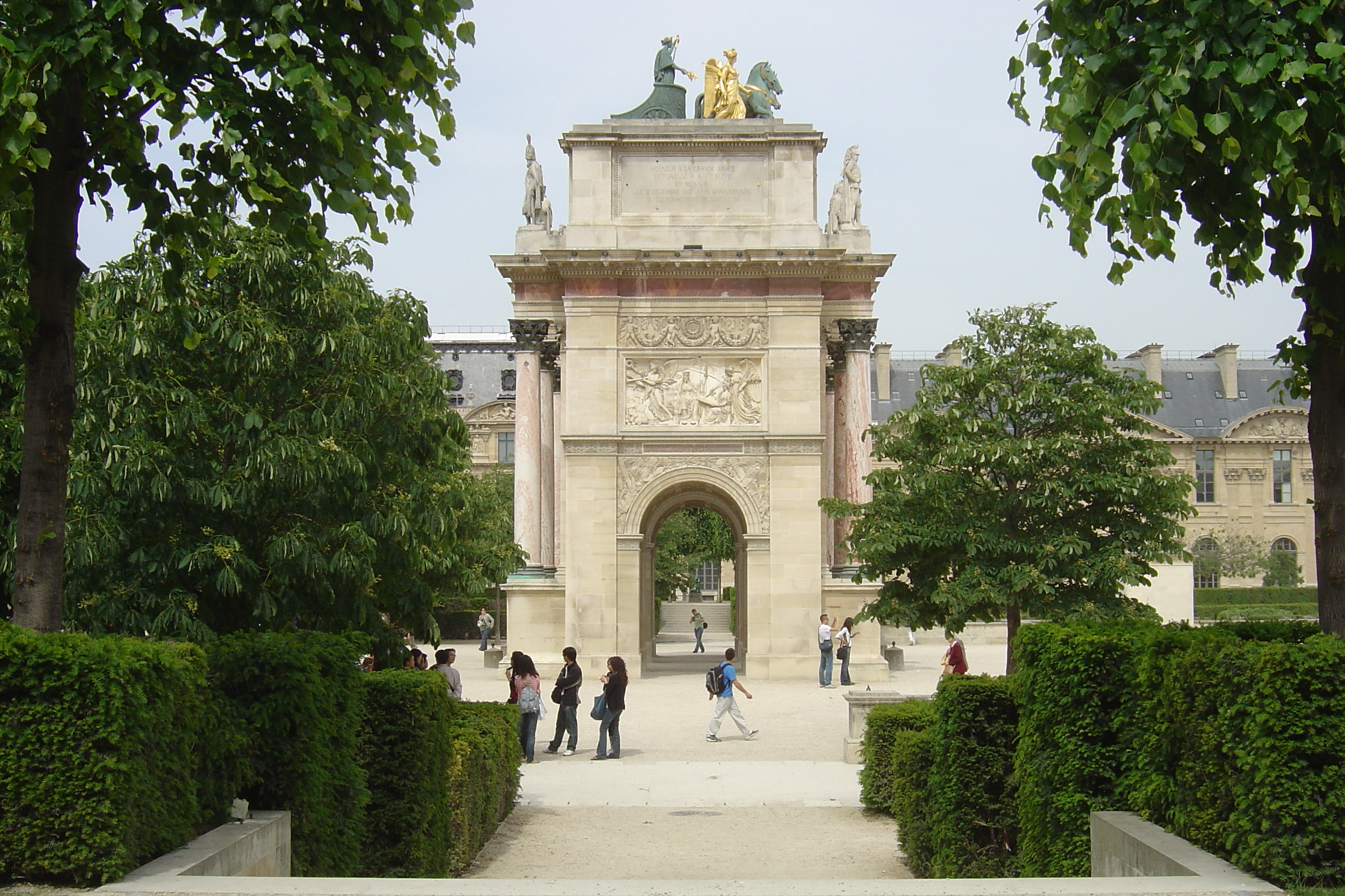 Photo France Paris Jardin du Carrousel du Louvre 2007-05 29