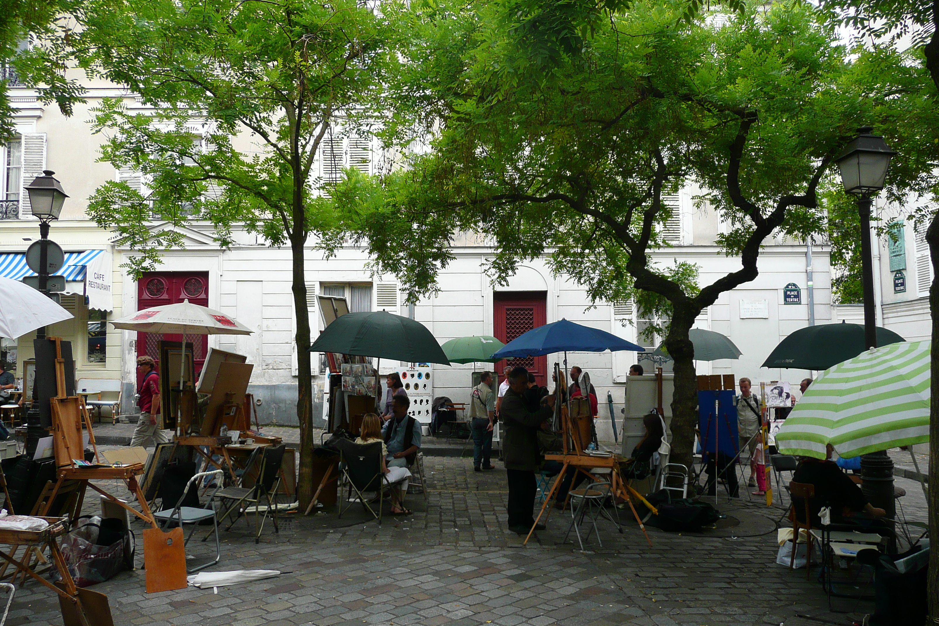Photo France Paris Place du Tertre 2007-06 11