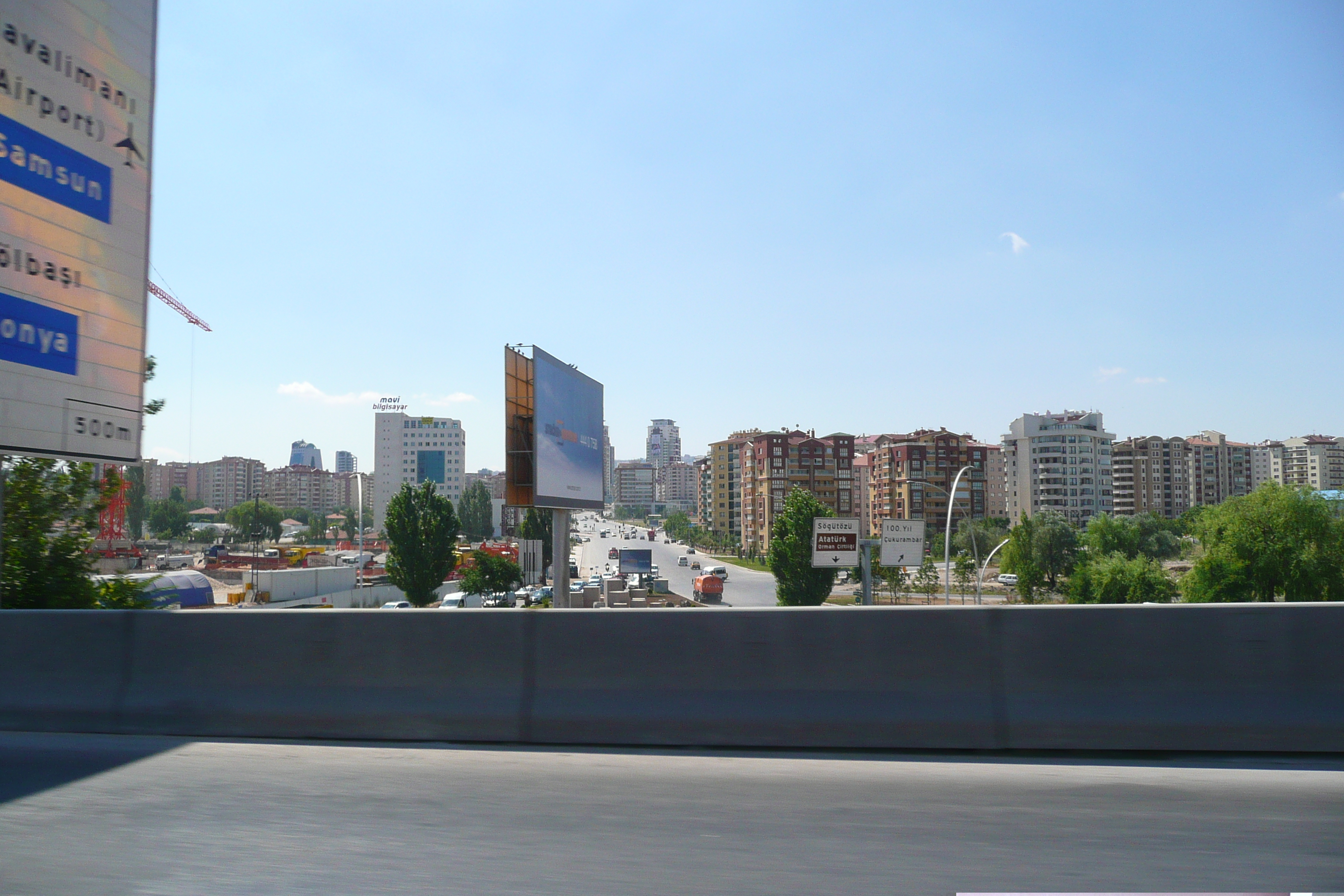 Photo Turquie Ankara route de Bilkent à Ankara 2008-07 8