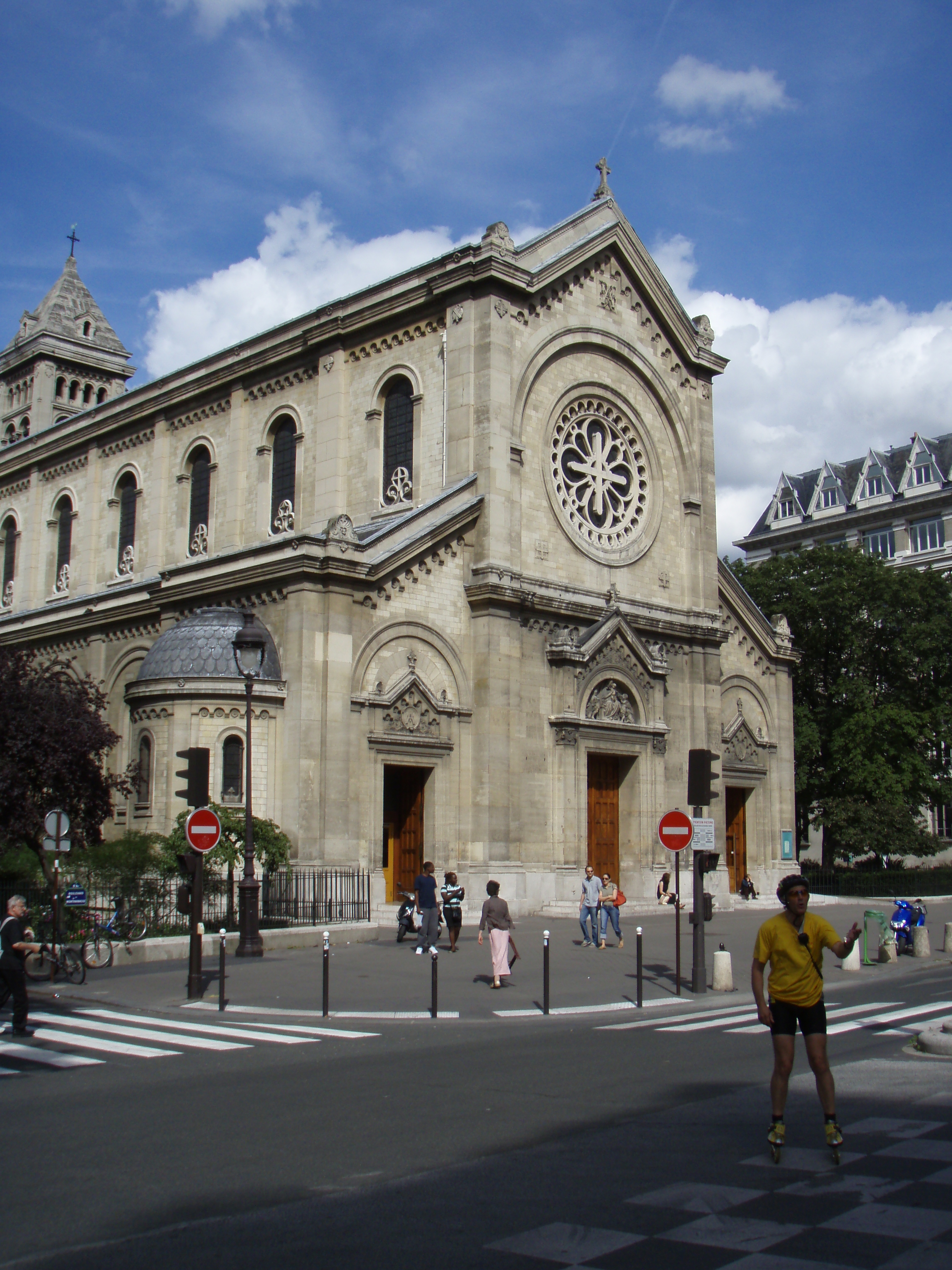 Photo France Paris Randonnée Roller et Coquillages 2007-07 117