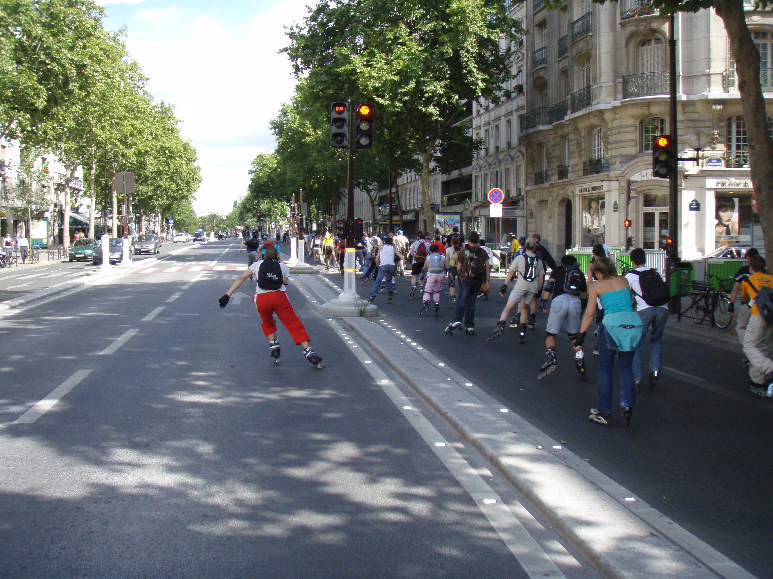 Photo France Paris Randonnée Roller et Coquillages 2007-07 96