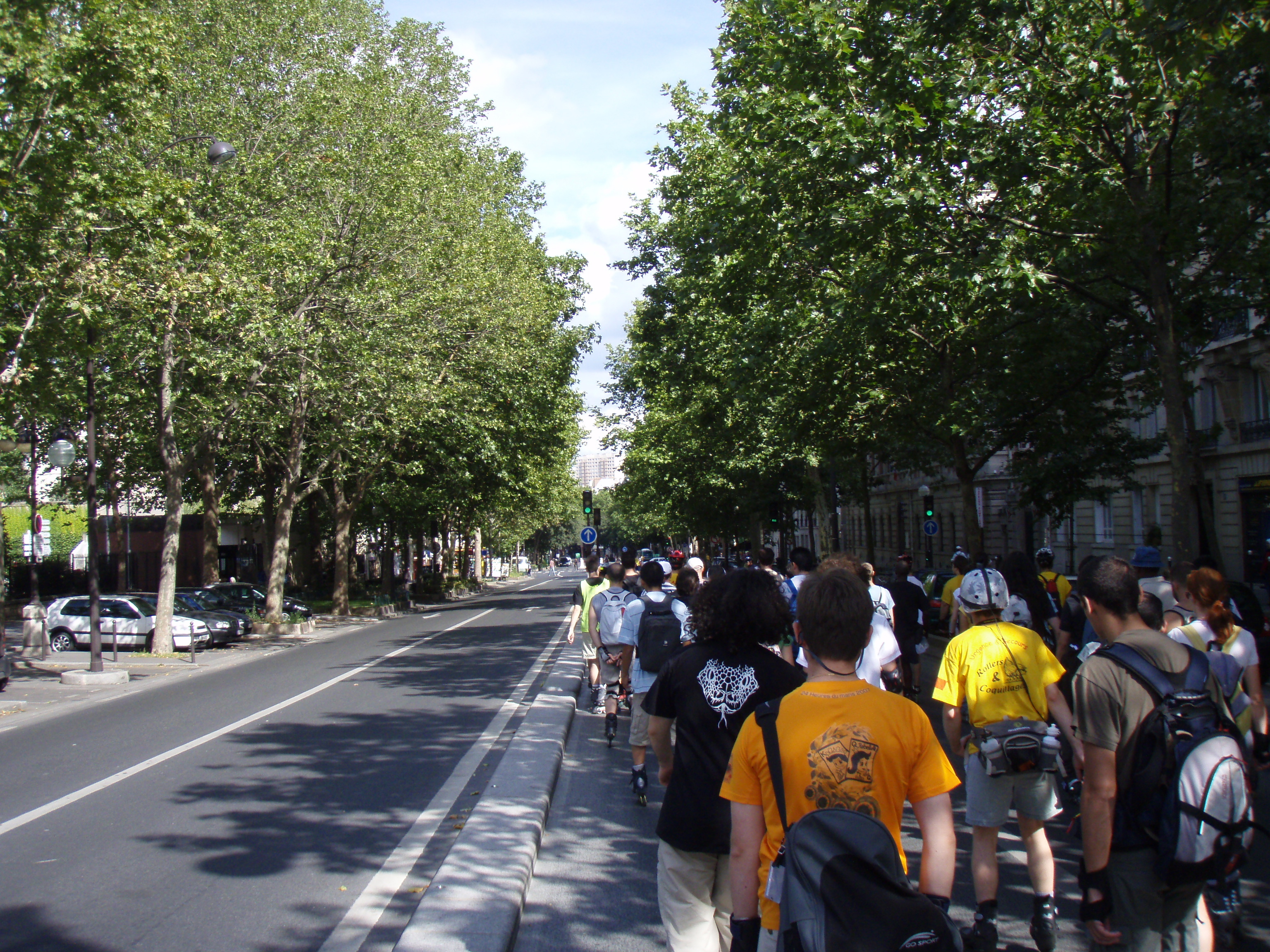 Photo France Paris Randonnée Roller et Coquillages 2007-07 53