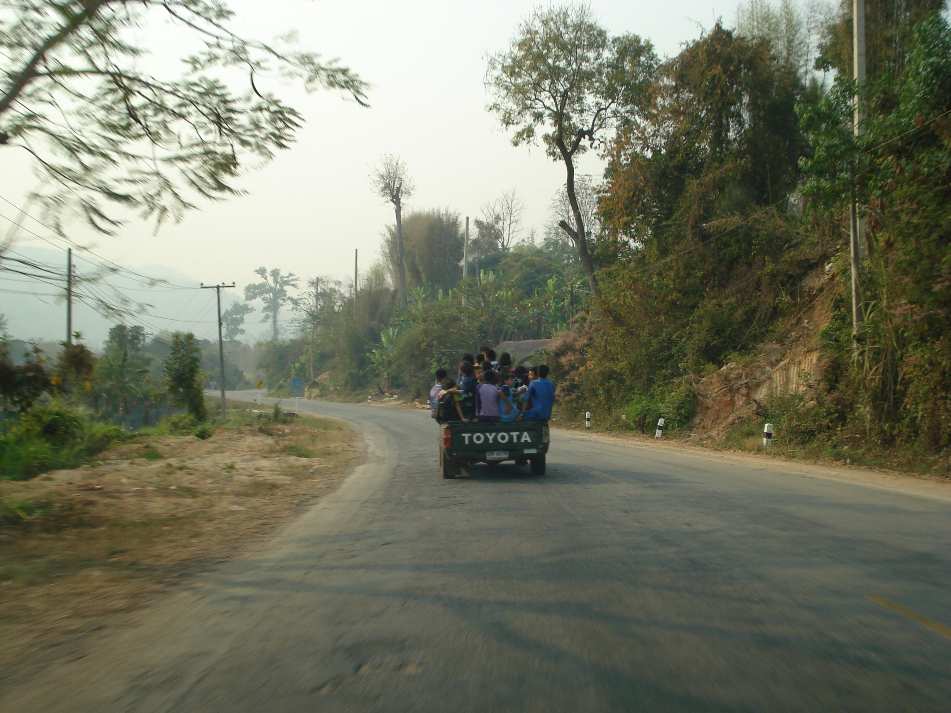 Photo Thaïlande Route de Chiang Mai à Pai 2007-02 22