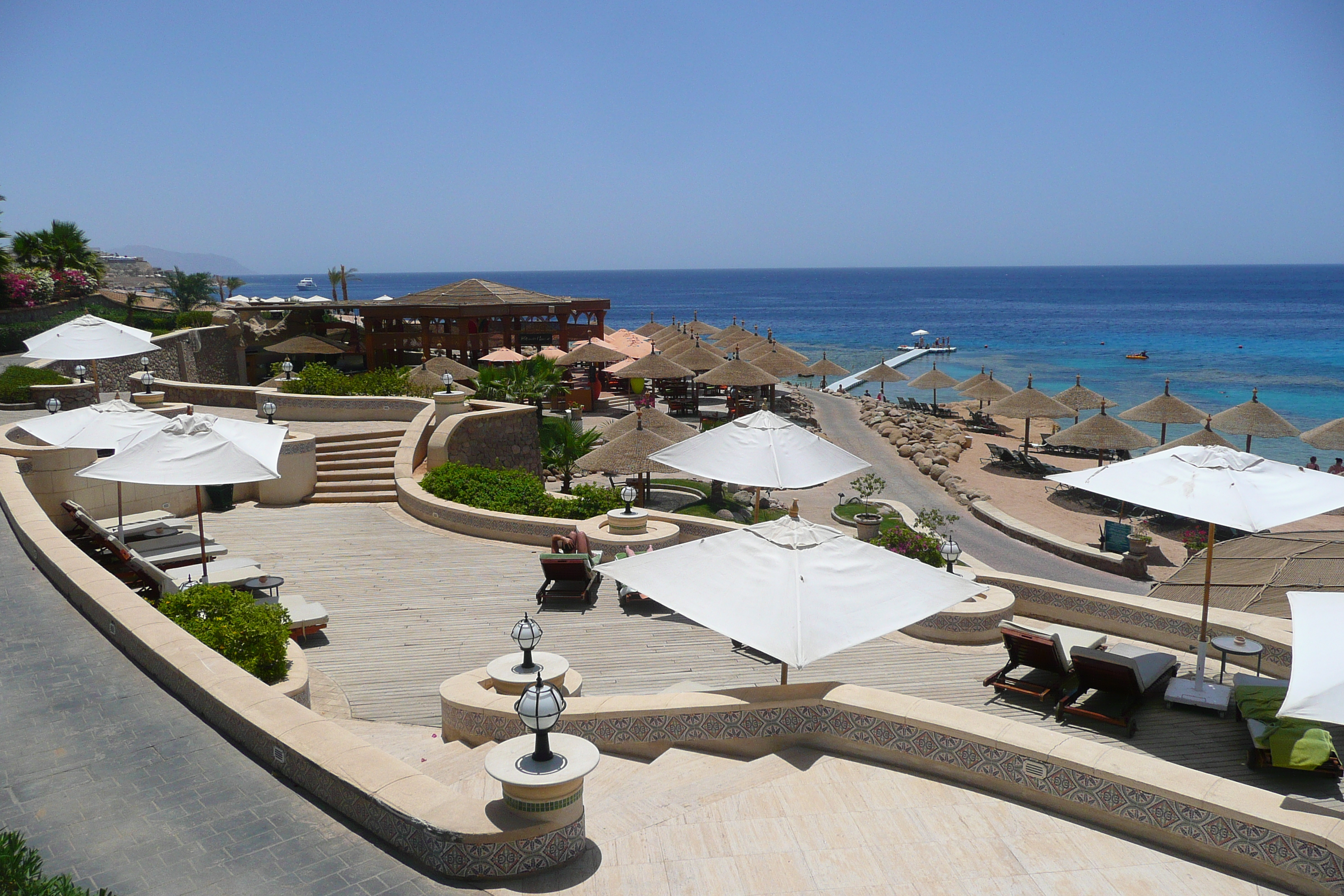 Photo Égypte Sharm el Sheikh Hôtel Hyatt Plage Hyatt Sharm el Sheikh 2008-06 9