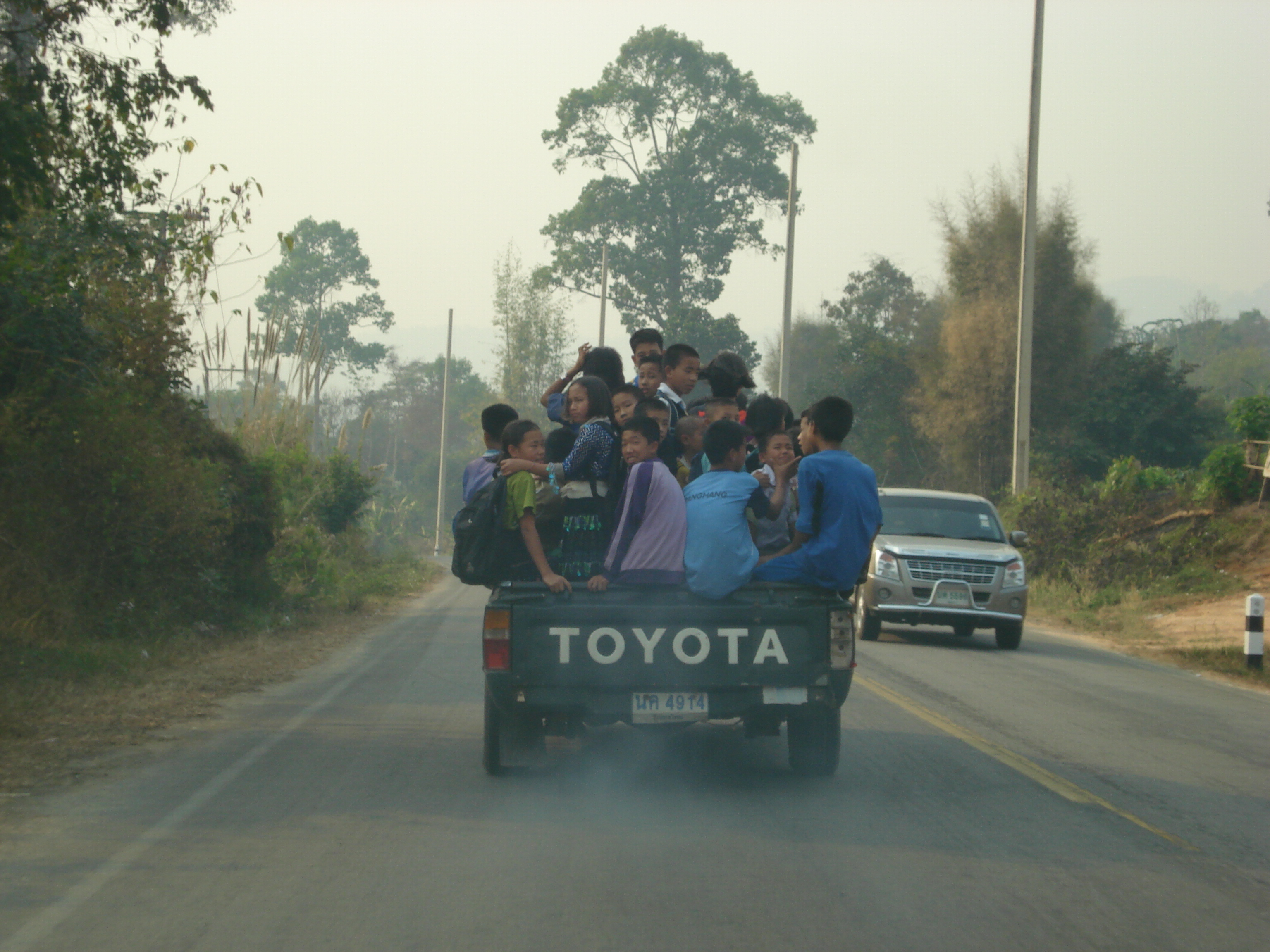 Photo Thaïlande Route de Chiang Mai à Pai 2007-02 2