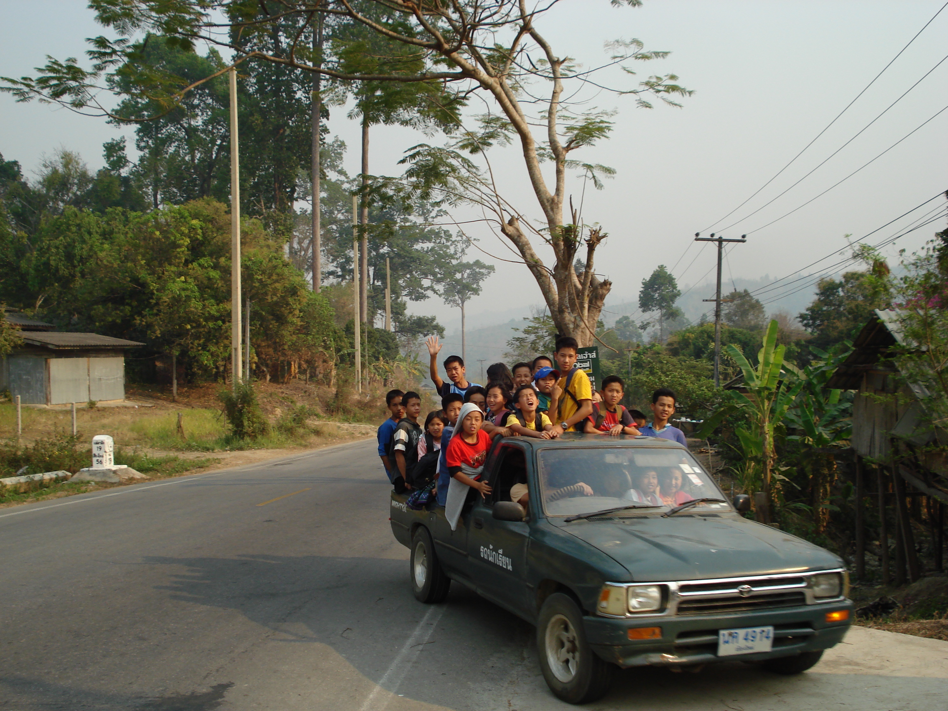 Photo Thaïlande Route de Chiang Mai à Pai 2007-02 11