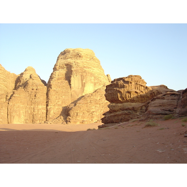 Photo Jordanie Désert du Wadi Rum 2004-10 3