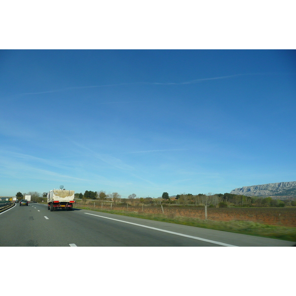 Photo France Côte d'Azur route A8 de Le Luc à Aix 2008-04 5