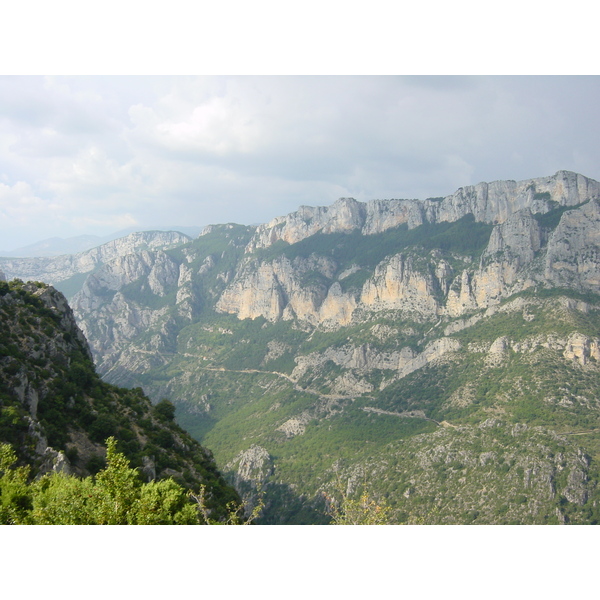 Photo France Gorges du Verdon 2002-09 22