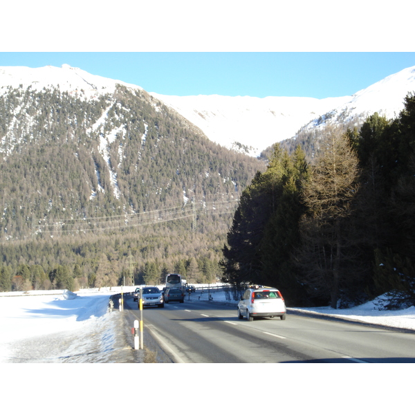 Photo Suisse Route de Pontresina à Saint Moritz 2007-01 3