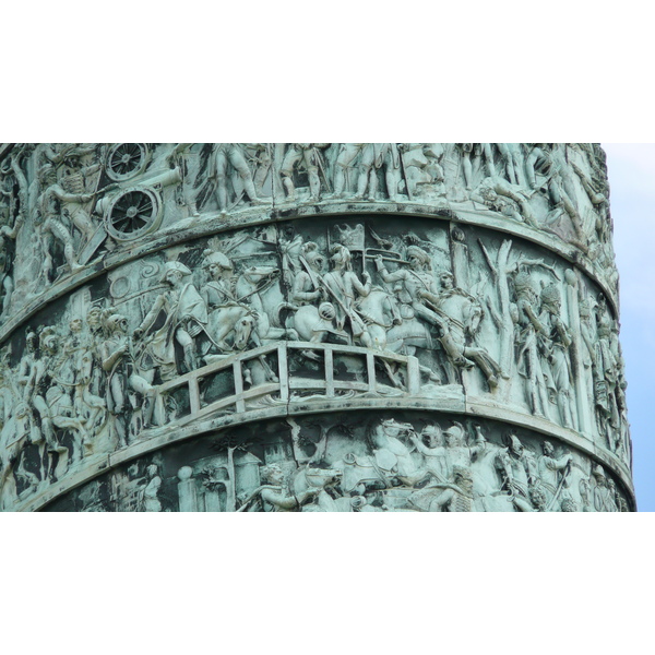 Photo France Paris Place Vendome Colonne de Vendome 2007-07 12