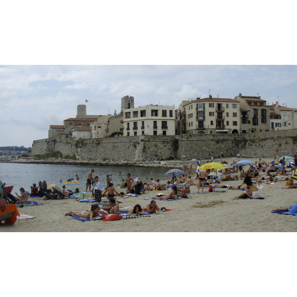 Photo France Antibes Plage de la Gravette 2007-08 7