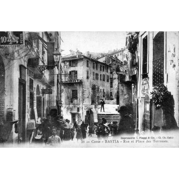 Photo France Corse Cartes postales anciennes Bastia 1900-01 29