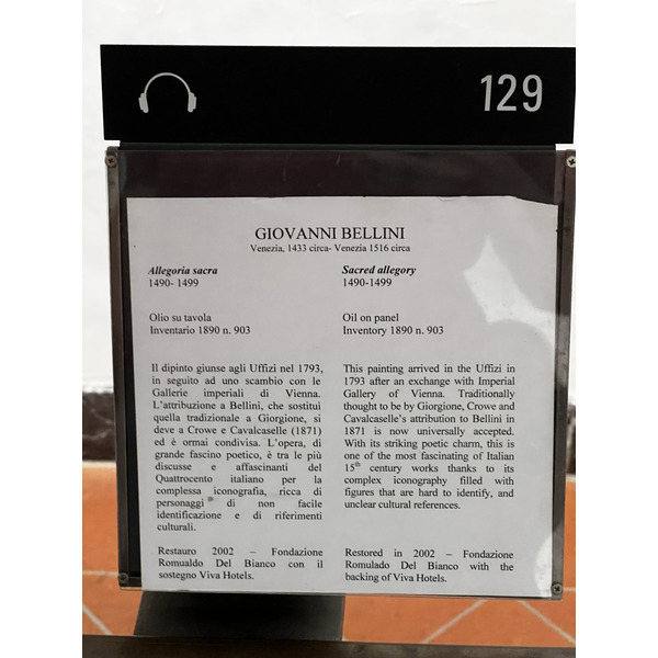 Photo Italie Florence Galerie des Offices 2022-05 380