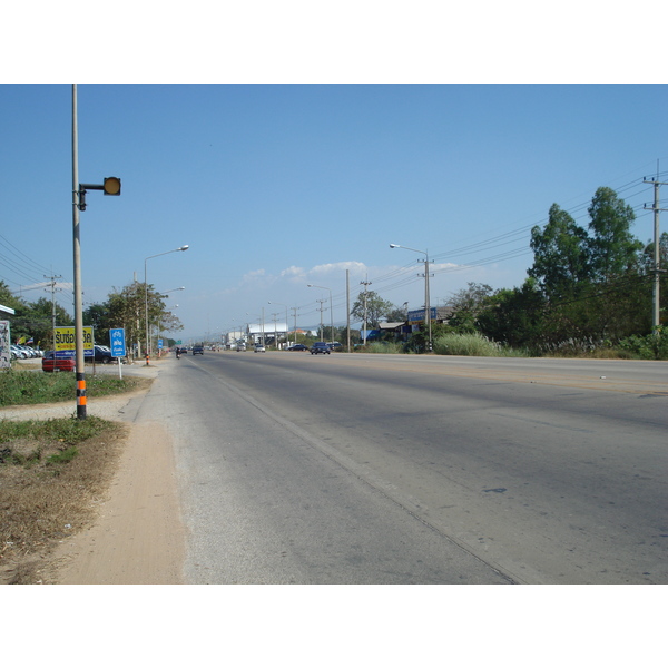 Photo Thaïlande Phitsanulok rue Mittraparp 2008-01 16