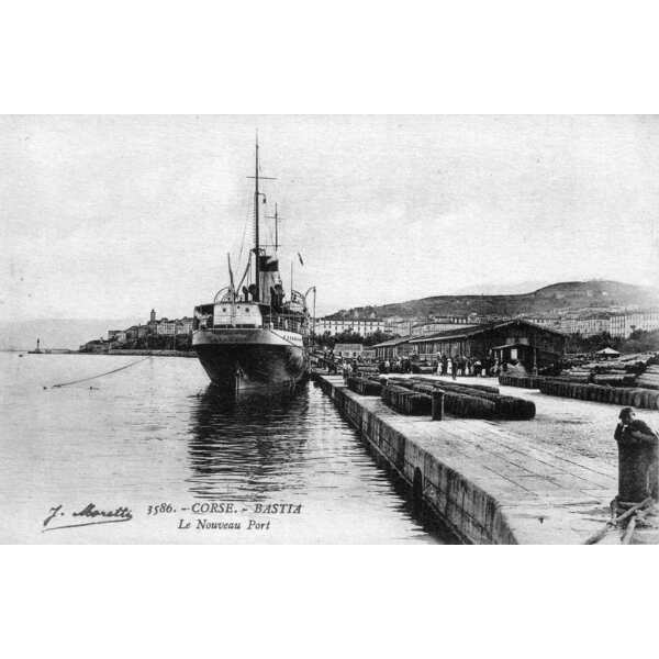 Photo France Corse Cartes postales anciennes Bastia 1900-01 93