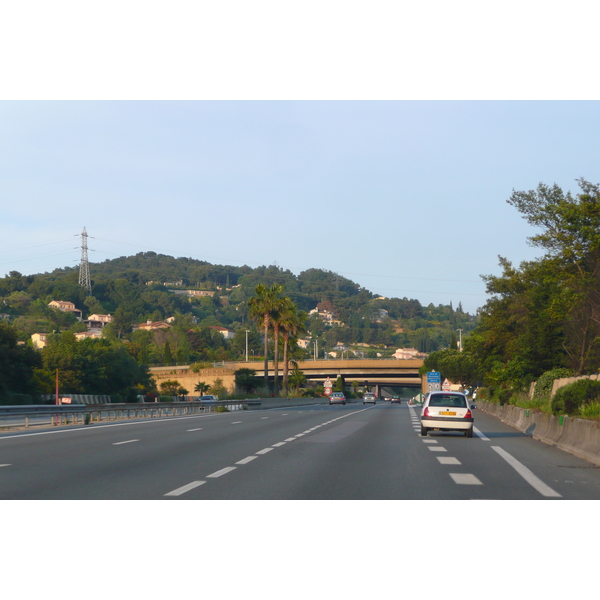 Photo France Côte d'Azur Route de Le Luc à Cannes 2008-05 29