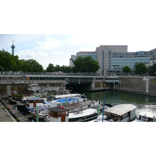 Photo France Paris Port de la Bastille 2007-06 28