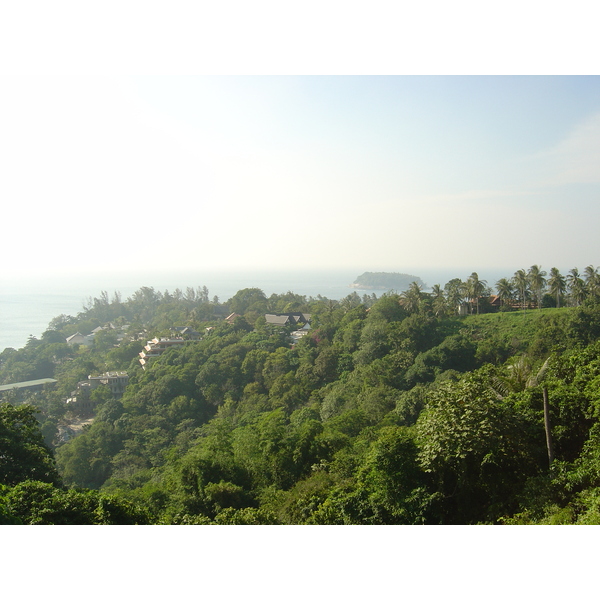 Photo Thaïlande Phuket Point de vue sur Kata Karon 2005-12 0