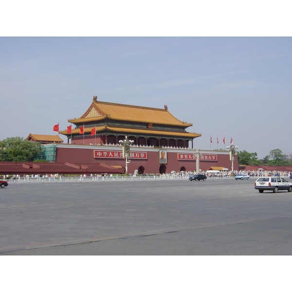 Photo Chine Pékin Place Tiananmen 2002-05 30