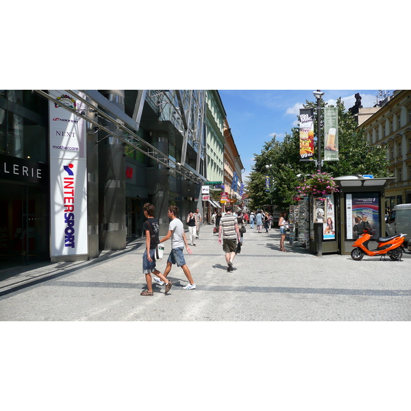 Photo République Tchèque Prague rue Na Prikope 2007-07 14