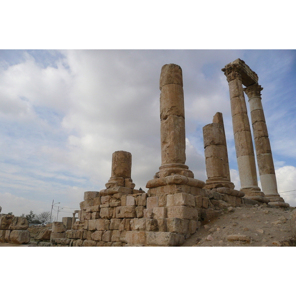 Photo Jordanie Amman Citadelle de Qala'a 2007-12 13