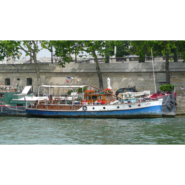 Photo France Paris Péniches Parisiennes 2007-06 42