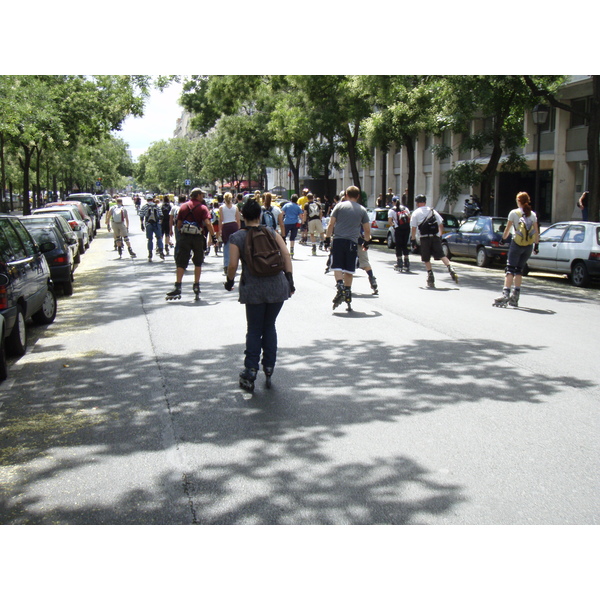 Photo France Paris Randonnée Roller et Coquillages 2007-07 12