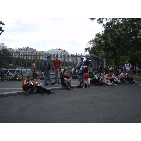 Photo France Paris Randonnée Roller et Coquillages 2007-07 13