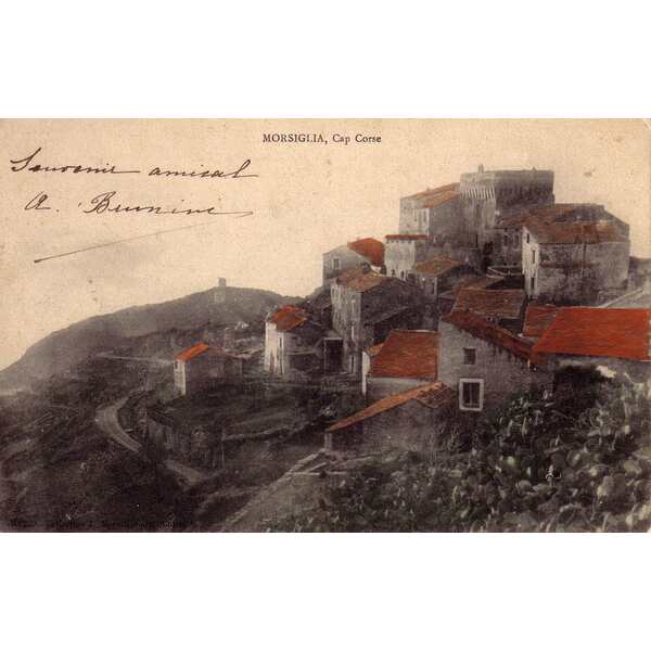 Photo France Corse Cartes postales anciennes 1900-01 96