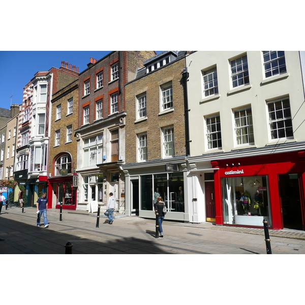 Photo Royaume-Uni Londres Rue South Molton 2007-09 14