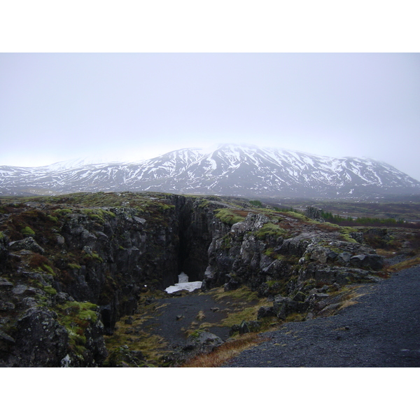 Photo Islande Route 36 de Mosfellbaer à Pingvellir 2003-03 14