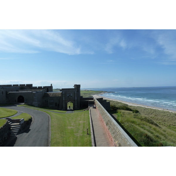 Photo Royaume-Uni Écosse Château de Bamburgh 2011-07 55