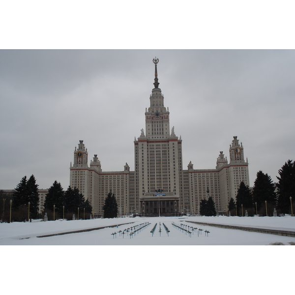 Photo Russie Moscou Université de Moscou 2006-03 22