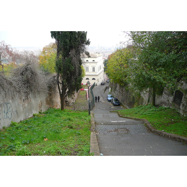 Photo Italie Rome rue Garibaldi 2007-11 21