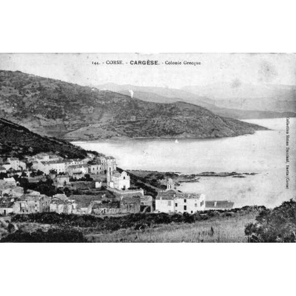 Photo France Corse Cartes postales anciennes 1900-01 261