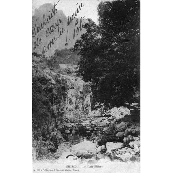 Photo France Corse Cartes postales anciennes 1900-01 189