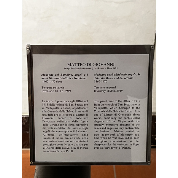 Photo Italie Florence Galerie des Offices 2022-05 134