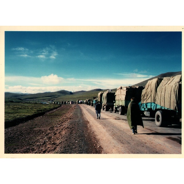 Photo Tibet Route de Golmut à Lhasa 1994-07 11