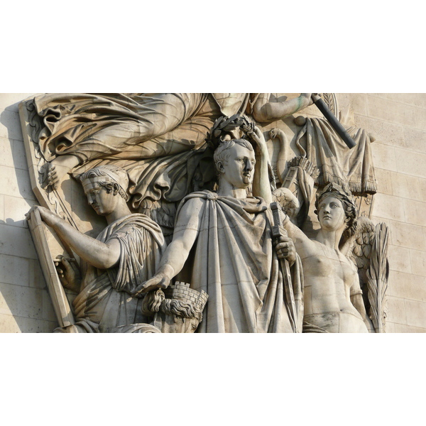 Photo France Paris Place de l'Etoile 2007-06 10