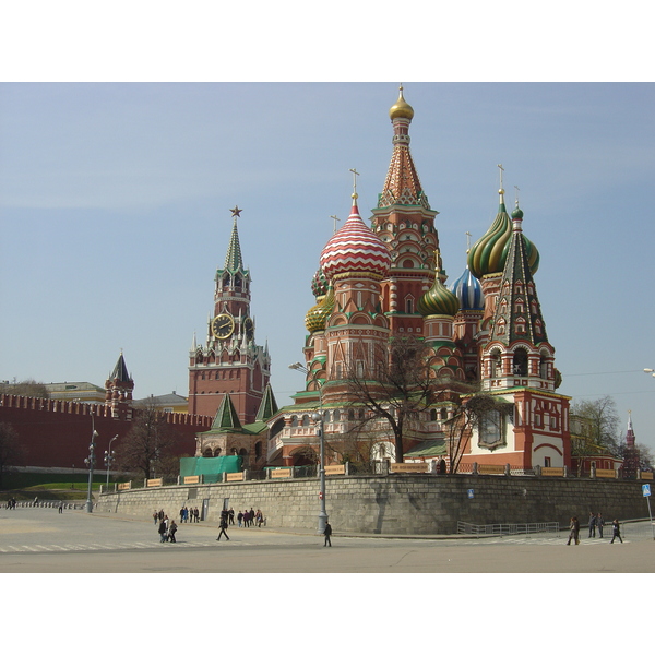 Photo Russie Moscou Place Rouge 2005-04 172