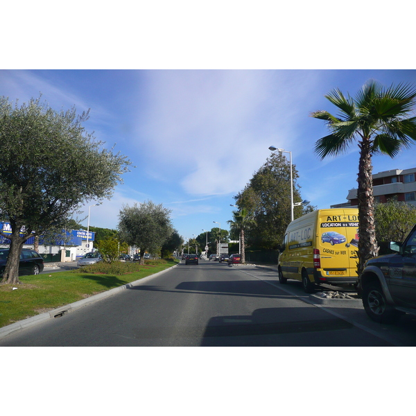 Photo France Côte d'Azur Route de Cagnes sur Mer à Nice 2007-10 5