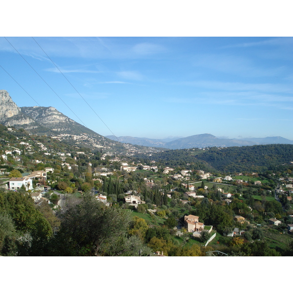 Photo France Côte d'Azur Route de Vence à Saint Jeannet 2006-12 67