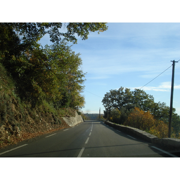 Photo France Côte d'Azur Route de Vence à Saint Jeannet 2006-12 10