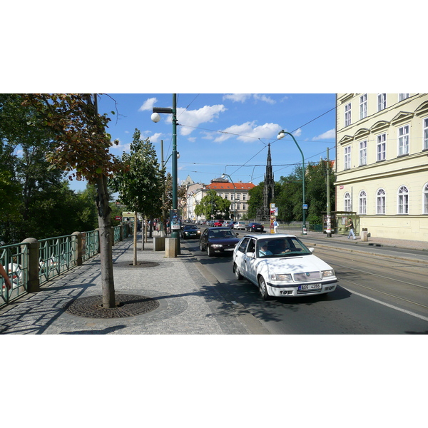 Photo République Tchèque Prague rue Smetanovo nabr 2007-07 26
