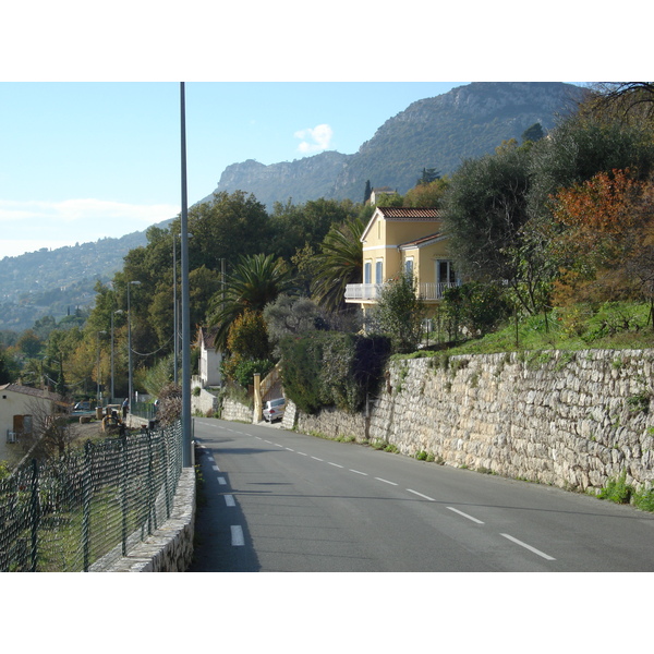 Photo France Côte d'Azur Route de Vence à Saint Jeannet 2006-12 11