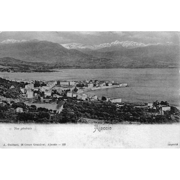 Photo France Corse Cartes postales anciennes 1900-01 270